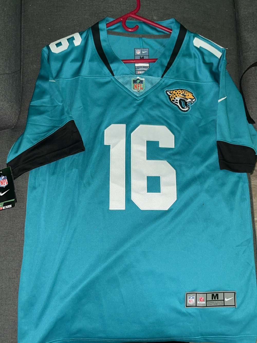 Nike Men’s Jacksonville Jaguars Teal #16 Football Jersey
